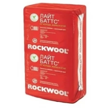 Изоляция "ROCKWOOL" лайт баттс 1000*600*100 ММ (5 плит/ упак 3 М2/ 0,3 М3) (1)