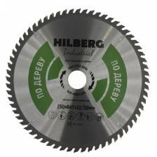 Диск пильный по дереву Hilberg Industrial HW259 250*32/30*64Т