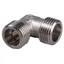 Уголок General Fittings никелированная латунь, ш/ш, 1/2" 51071-S/S-1/2 .