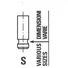 Клапан Выпускной Freccia арт. r6408/rnt