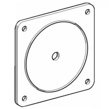 Уплотнитель 60х60мм для ручек V02...V2 (1уп-5шт) Schneider Electric, KZ66