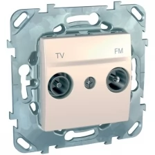 Розетка TV/FM проходная беж. MGU5.453.25ZD