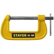 STAYER SG-100 струбцина тип G 100 мм, STAYER