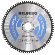 Диск пильный Hilberg ф230х30 z80 Industrial Алюминий