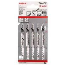 5 пильных полотна Bosch T 144 DF (2608634567)