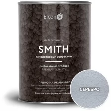 Краска c молотковым эффектом Elcon Smith, зеленый , 0,8 кг