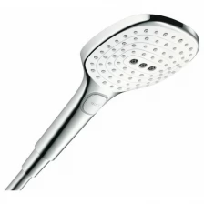 Ручной душ hansgrohe Raindance Select 120 Air 3jet 26520400, белый/хром